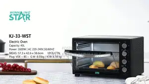 Winning Star 23l Electric Baking Oven With 2 Hot Plates