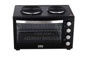 Winning Star 23l Electric Baking Oven With 2 Hot Plates