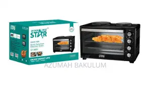 Winning Star 23l Electric Baking Oven With 2 Hot Plates