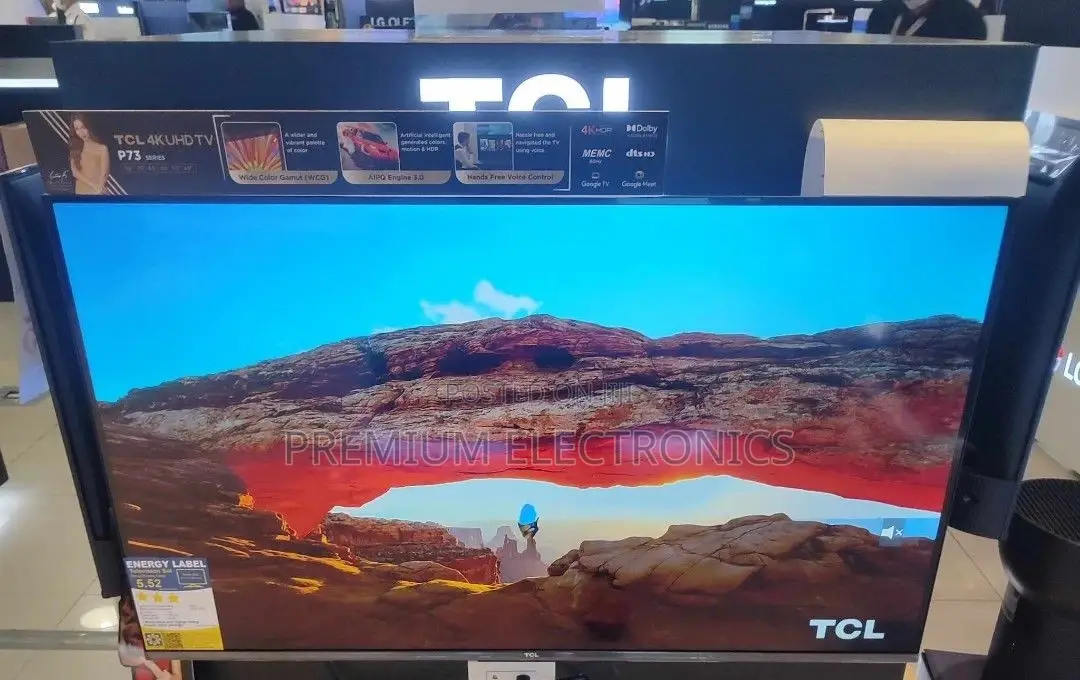 Ask Google | Stunning Tcl Smart 75" 75p6k Television