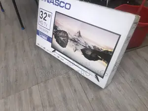 100% Original Nasco Digital Satellite TV – 32′′ Black