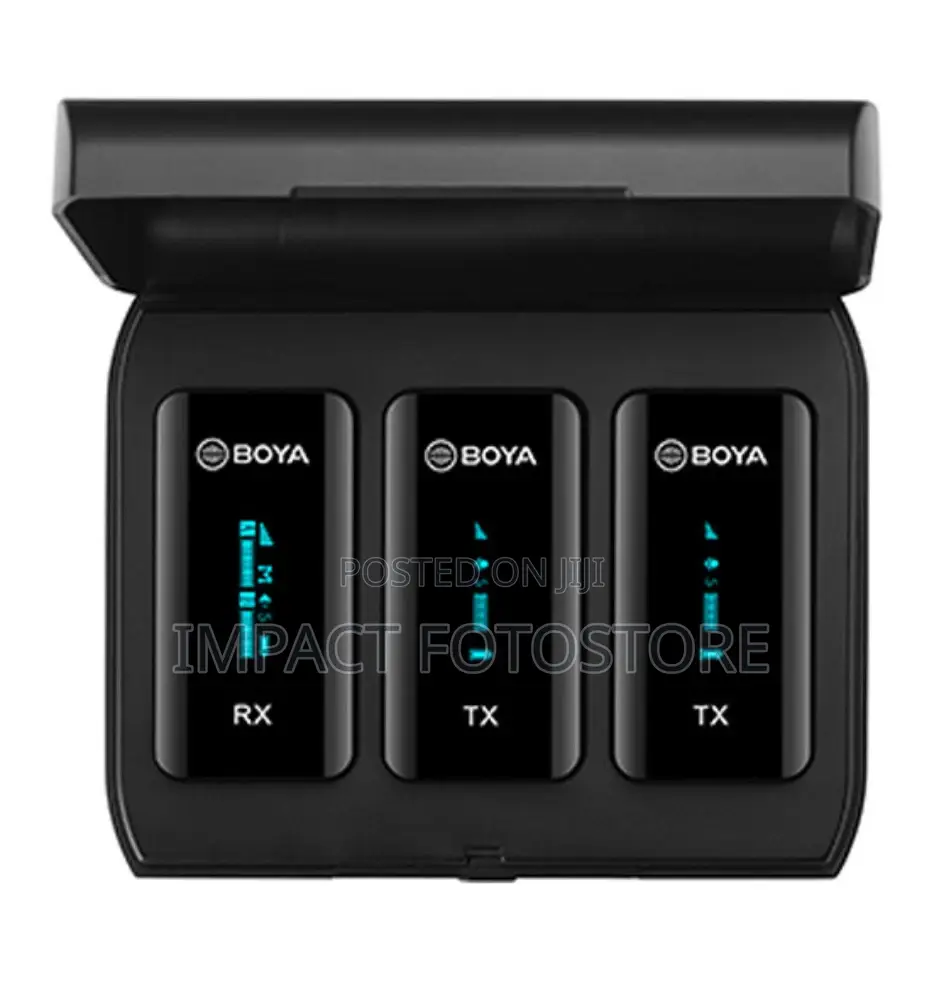 Boya By-xm6- 2-person Wireless Microphone System