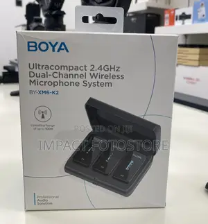 Boya By-xm6- 2-person Wireless Microphone System