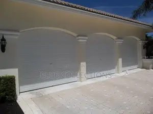 Triple Automated Garage Doors