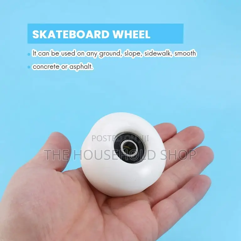 Skateboard Wheels With Free Bearings