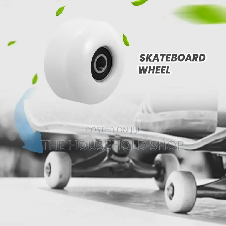 Skateboard Wheels With Free Bearings