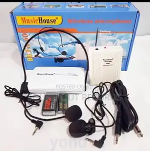 Musichouse Wireless Lapel Microphone System