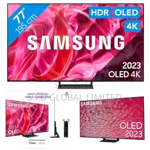 SAMSUNG 77” OLED S90C Quantum HDR Alexa Built-in Airplay