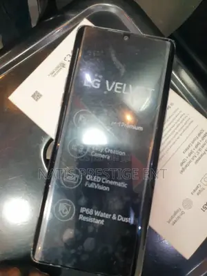 LG Velvet 5G 128 GB Black