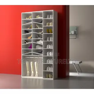 Shoe Rack 20 Pair) Off-White