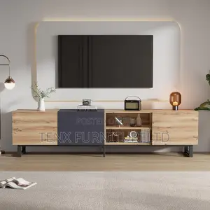 TV Stand (Open Shelves)