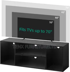 Tv Stand With ( Led Light )Up to 75inch