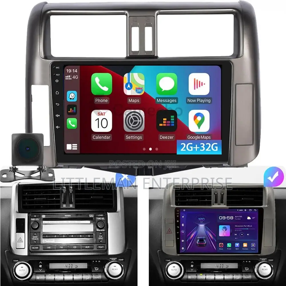 Toyota Land Cruiser Prado 2009-2017 Android Player