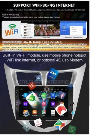 Hyundai Accent 2012 – 2016 Multimedia Player Android
