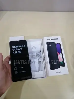 New Samsung Galaxy A22 5G 64 GB Black