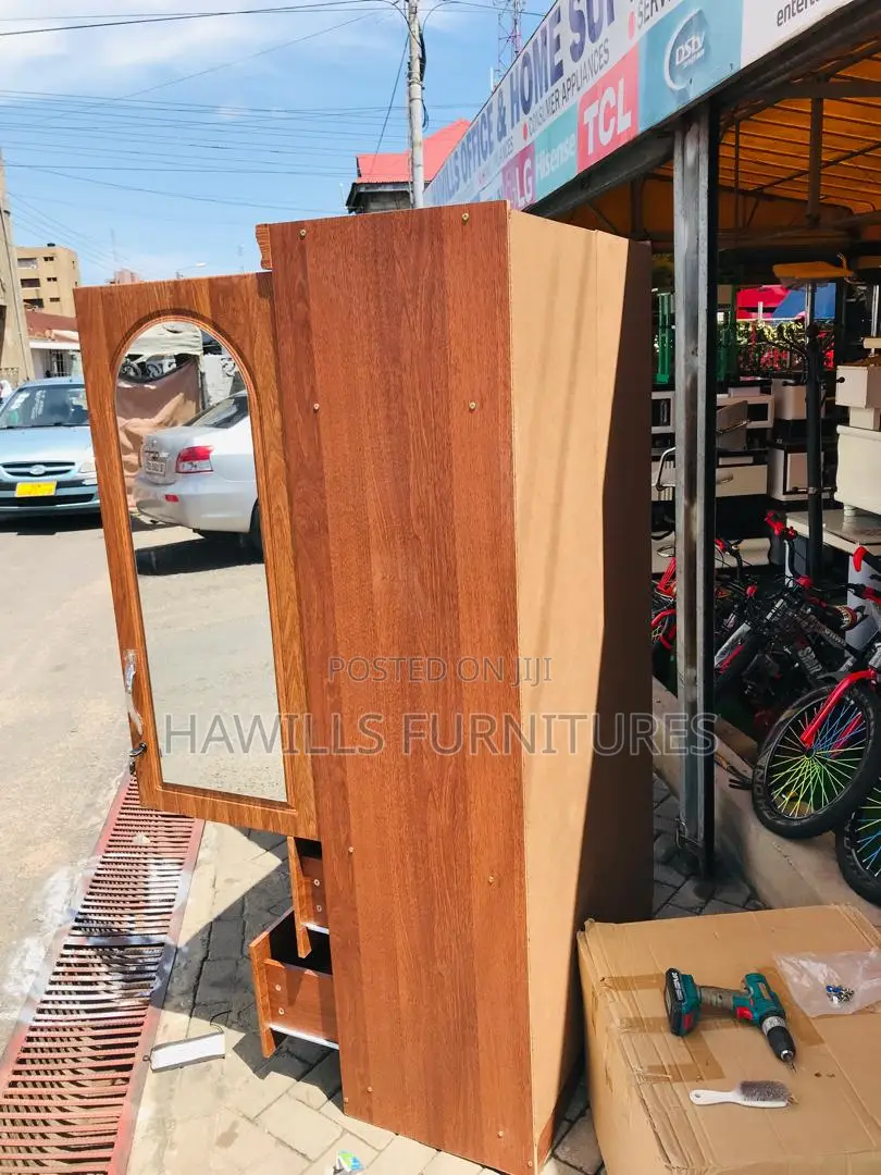 Two in One Wooden Wardrobe