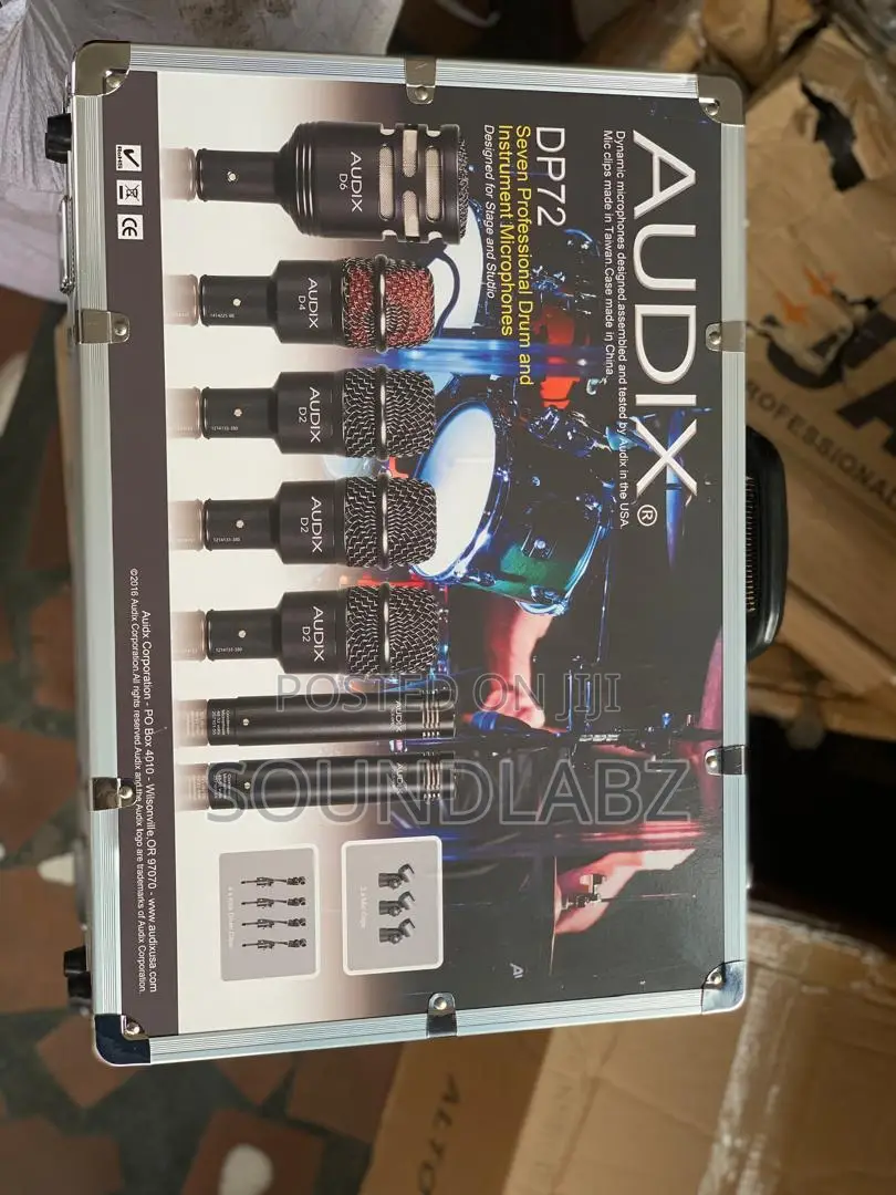 Audix DP72 Seven Kit Professional Drum Microphone