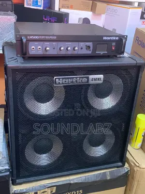 Hartke 410XL V2 4 X 10" 400W Bass Cabinet LH500 Head
