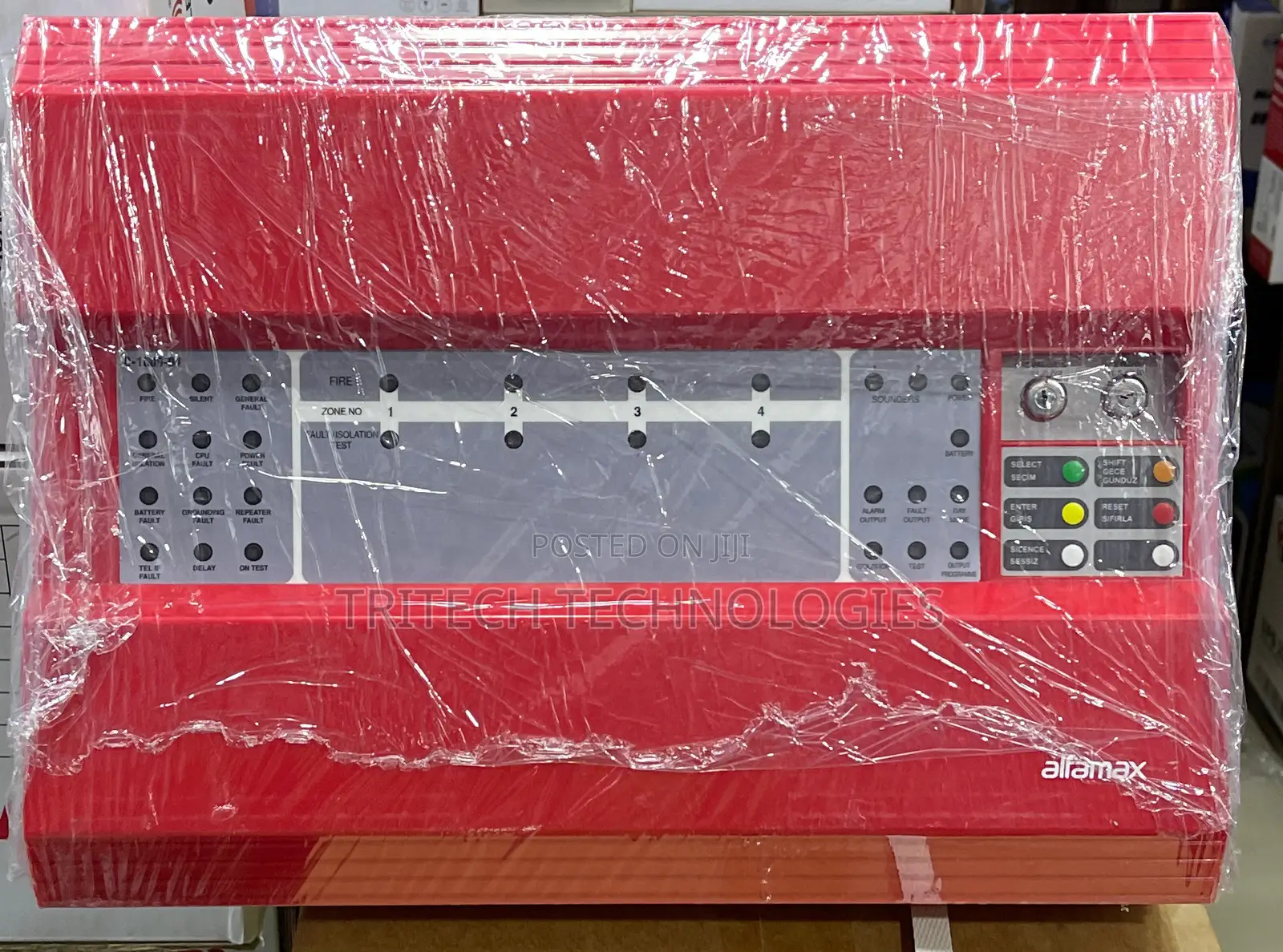 Alfamax Conventional Fire Alarm 4 Zone Panel C-1000-4