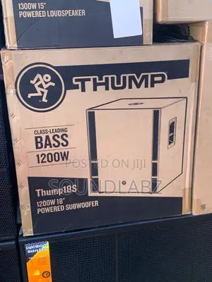 Mackie Thump18 Thump-18 18" 1200w Powered Subwoofer