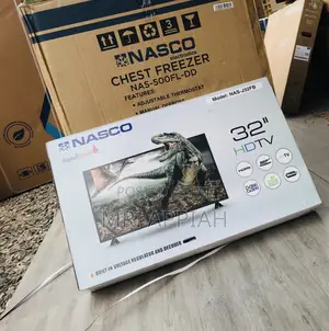 Sleek Design Nasco 32 Inch Digital Satellite Tv(Black).