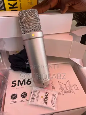 Røde Nt1a Condenser Microphone W Sm6 Shockmount Popfilter