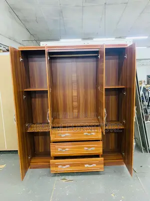 Four Doors Wardrobe(Imported)