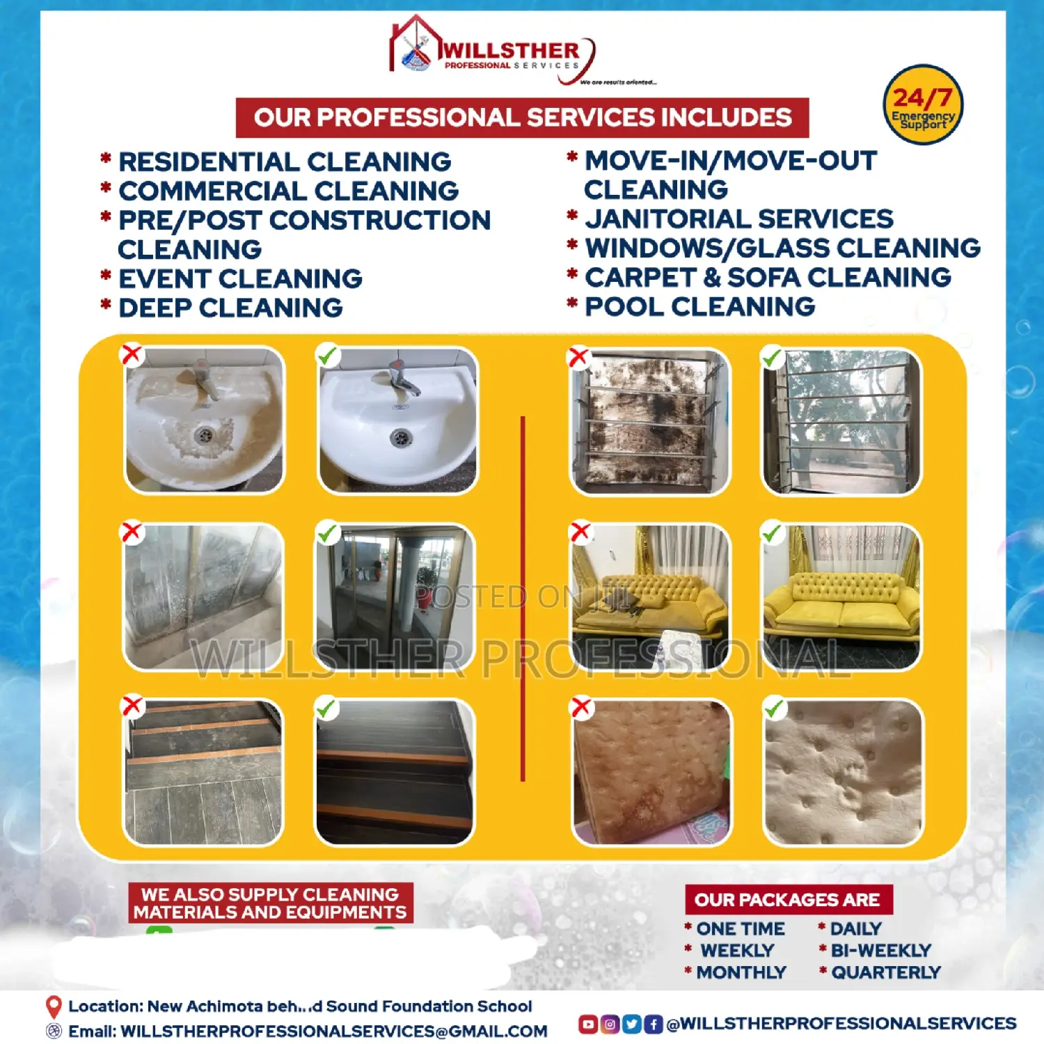 Apartment, Airbnb And House Cleaning At Affordable Rates