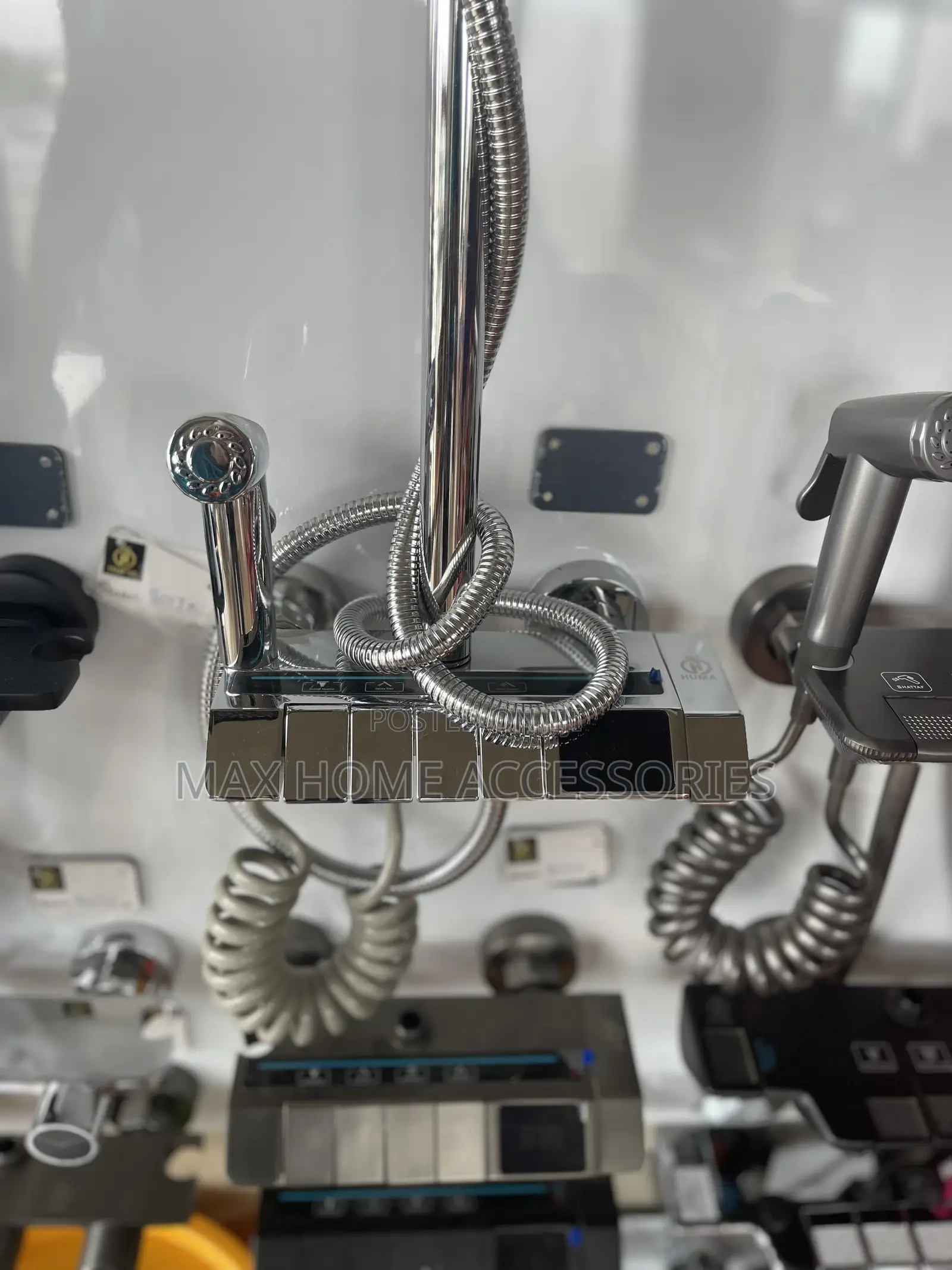Huma Chrome Shower