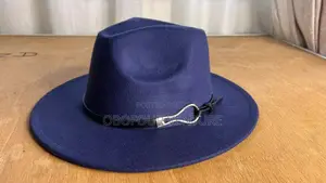 Navy Blue Fedora Hat Available Now!. Ptdgfnxg.