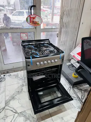 Easy Set Up Gas Cooker Oven Grill 60/60 4burner Sliver