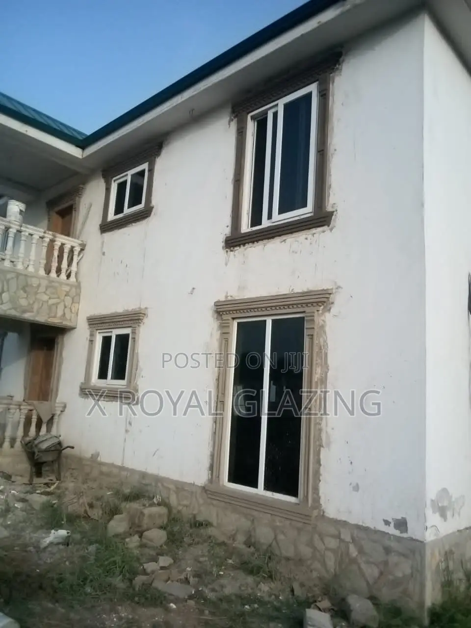 UPVC White Sliding Windows