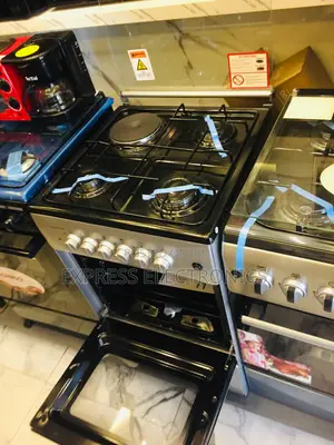 Durable Sleek Sliver Gas Electric Cooker 3-1 Oven