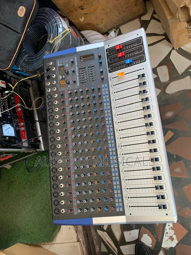 Yamaha Kv160 16channel Powered Mixer With Bluetooth-2000watt