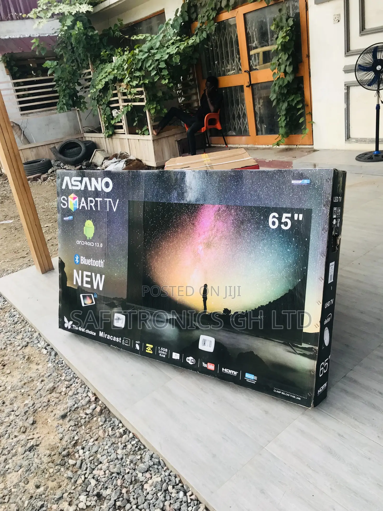 Electric Smart Glossy Led 65 Inches Asano UHD Tv
