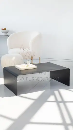Glass Coffee Table (Black)