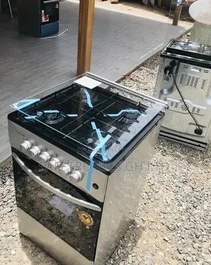 4 Gas Cooker Oven With Grill 50x50 Volcano Gray