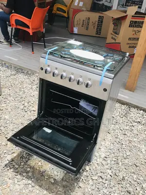 Oven With Grill 60x60 Ferre Glass Lid 4 Gas Cooker