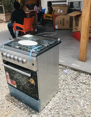 60x60 Oven With Grill 4 Gas Cooker Ferre Glass Lid