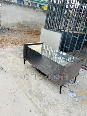 Center Table With Glass Top