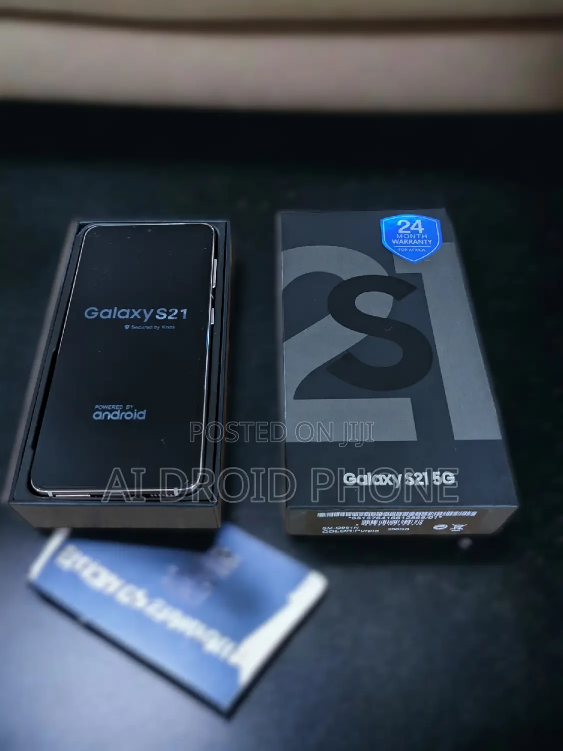 New Samsung Galaxy S21 5G 128 GB Blue