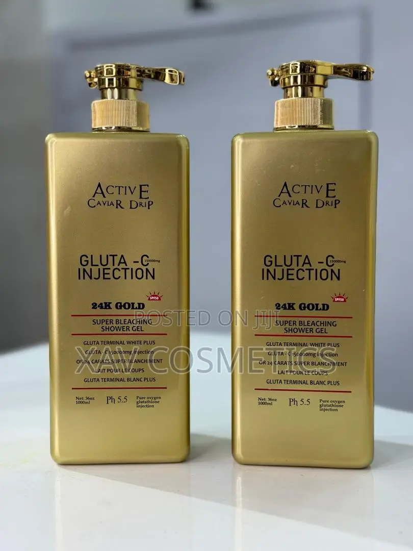 Active Caviar Drip Gluta C Injection Gold Shower Gel