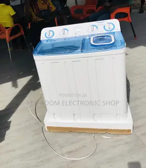 Energy Saving Nasco 8kg Semi-Automatic Washing Machine.