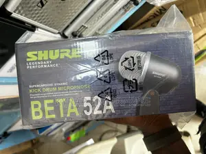 Shure Beta 52A Drum Kick Microphone