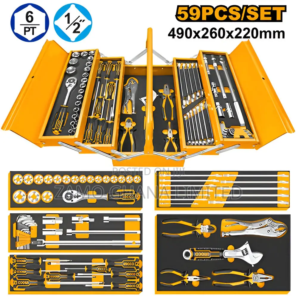 59 PCS Tool Chest Set - Htcs15591
