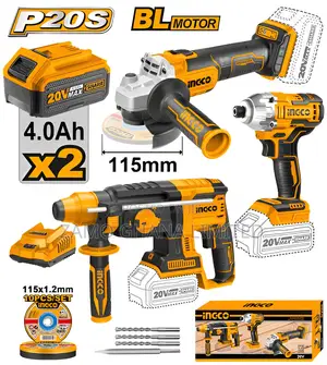 Lithium-Ion Cordless 3pcs Combo Kit - Cosli230521