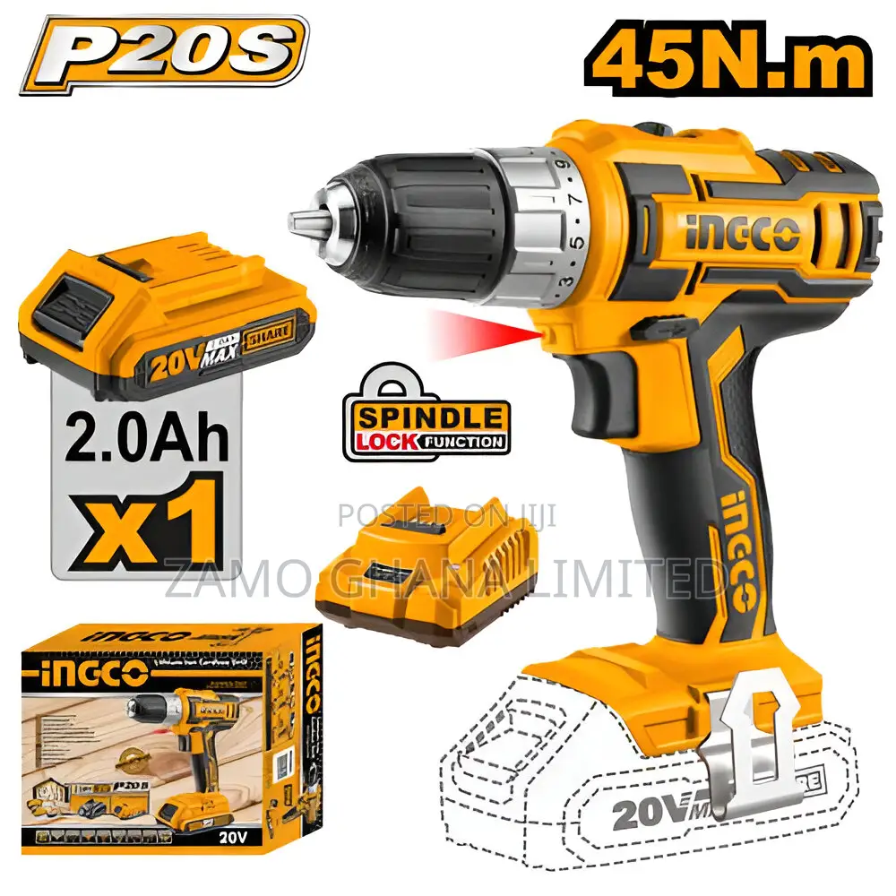 Lithium-Ion Cordless Drill - Cdli20021