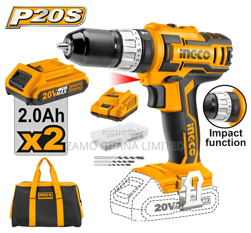 Lithium-Ion Impact Drill - Cidli2002