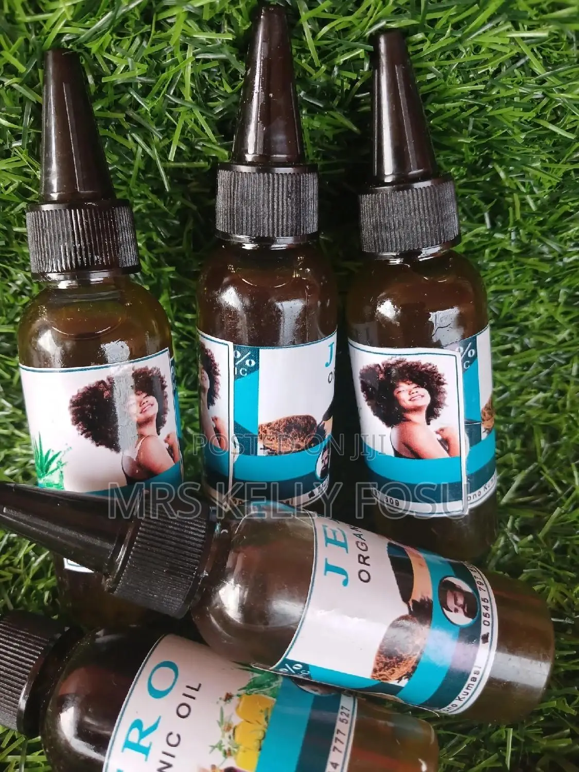 Jero Organic Hair Oil Small