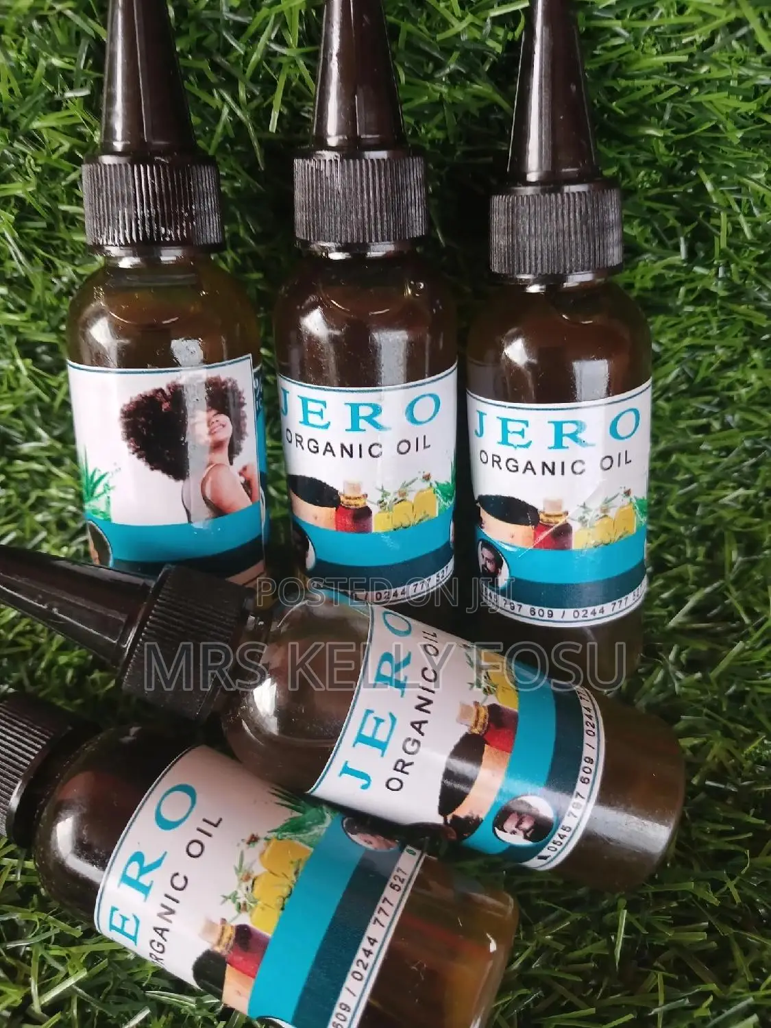 Jero Organic Hair Oil Small